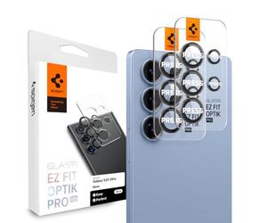 Spigen GLAStR EZ-Fit Optik PRO HD per Samsung Galaxy S25 ULTRA, pellicola protettiva per schermo, colore nero