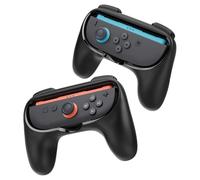 Spigen Impugnature Joycon 2 Controller Grip NS100 Compatibile con Nintendo Switch 2 Joy-Con(2025), Impugnature Grip per Switch 2 - Nero