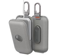 Spigen Klasden Custodia Batteria per Apple Vision Pro M5 (2025) / M2 (2024), Accessori per Batteria con clip da cintura e moschettone - Grigio Carbone