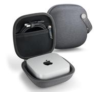 Spigen Klasden Pouch Disegnato per Mac mini M4 / M4 Pro Chip 2024 - Grigio Carbone