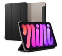 Spigen Cover Liquid Air Folio Compatibile con iPad mini 7 (2024) / iPad mini 6 Generazione 8.3 polici (2021) - Nero