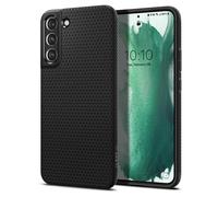 Spigen Liquid Air, nero opaco - Samsung Galaxy S22