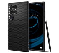 Spigen Cover Liquid Air Compatibile con Samsung Galaxy S24 Ultra - Nero Opaco