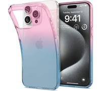 SPIGEN ACS06700 COVER per Apple iPhone 15 Pro, Blu, Rosa