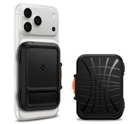 Spigen Lock Fit MagFit Portafoglio (5 carte) Magsafe Wallet Magnetico Portacarte Compatibile con iPhone 16/15/14/13/12 Modelle, Accessori MagSafe - Nero