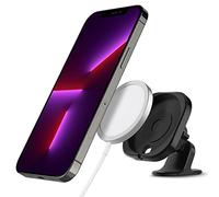 Spigen MagFit Supporto Auto Magsafe, Porta Telefono Auto Compatibile con iPhone 17/16/15/14/13/12 Pro Max Air (Caricatore Non Incluso e Richiede Caricabatteria USB-C) - Nero