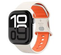 Spigen Nano Pop Cinturino Compatibile con Apple Watch Ultra 3/2/1 49mm, Series 11/10 46mm, Series 9/8/7-4/SE 45mm, 44mm - Orange Beige
