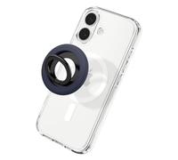 Spigen NanoPop MagFit Anello MagSafe per Telefono [Supporto a Cerniera Rotante] Compatibile con iPhone 17 17e 16 15 14 13 Pro e Cover MagSafe/Pixelsnap per Samsung S26 S25, Pixel 10 10a - Blu Marino