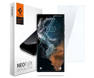 Spigen NeoFlex Pellicola [2 Pezzi] per Samsung Galaxy S22 Ultra