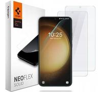 Spigen NeoFlex Solid Pellicola compatibile con Samsung Galaxy S23 Plus, 2 Pezzi, PET, Applicazione Bagnata, Alta Reattività, Custodia Compatibile, Anti-graffio