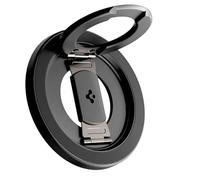 Spigen O-Mag MagFit+ Anello MagSafe [Supporto a Doppia Cerniera] Impugnatura Doppio Magnete per Accessori Magnetici, iPhone 17 17e 16 15 14 13 12 e Cover MagSafe/Pixelsnap per Samsung, Pixel - Nero