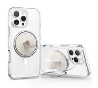 Spigen O-Mag MagFit Supporto e Anello Magnetico Telefono per MagSafe, Compatibile con MagSafe, iPhone 17 16 15 14 13 Pro Max Air e Cover MagSafe per Samsung S25 & Pixelsnap per Pixel 10 - Duna Beige