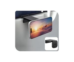 Spigen OneTap MagFit Supporto MagSafe per Telefono per Aereo & Viaggio | Compatibile con iPhone 18 17 16 15 14 13 12 Pro Max Plus Air & Pixelsnap per Pixel 11 10 Pro XL - Nero