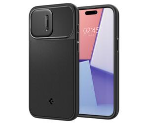 Spigen Optics Armor MagSafe, nero - iPhone 15 Pro Max