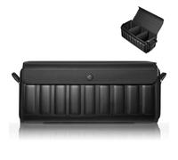 Spigen Organizer Bagagliaio Auto Pieghevole, Contenitore Universale | Scatola di Stoccaggio per Tesla Model Y (~2025 Juniper) e 3/S/X , Fiat, Toyota, Alfa, Benz, BMW - Nero