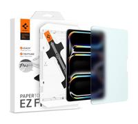 Spigen PaperTouch EZ Fit Vetro Temperato compatibile con iPad Pro 11 pollici M5 (2025), iPad Pro 11 pollici M4 (2024), Sensazione di Carta, Alta Reattività, Durezza 9H Pellicola prottetiva