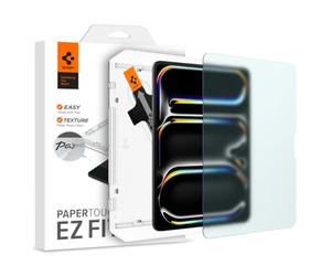 Spigen PaperTouch EZ Fit Vetro Temperato compatibile con iPad Pro 13 pollici M5 (2025), iPad Pro 13 pollici M4 (2024), Sensazione di Carta, Alta Reattività, Durezza 9H Pellicola prottetiva