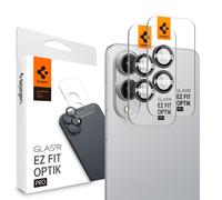Spigen Pellicola Protettiva per Obiettivo Fotocamera [GlasTR EZ Fit Optik Pro] Progettata per Galaxy S25 Edge [Case Friendly] - Confezione da 2