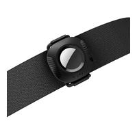 Spigen Porta Airtag Tag Armor 2 Compatibile con AirTag 2 (2026) / AirTag (2021) con 3 Cinturini di diverse dimensioni, Custodia Airtag Utilizzabile su borsa, borraccia, Collare Airtag Gatto - Nero