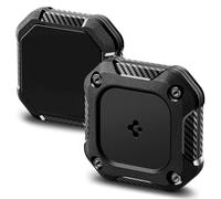 Spigen Porta Airtag Tough Armor IP Compatibile con AirTag (2021) per tutte le attività all'aperto, Custodia Airtag resistente all'acqua - Nero