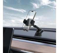 Spigen Porta Cellulare Auto Universale [Rotazione a 360°] | Supporto Telefono per iPhone 18 Pro Max 17 16 15 14 13 12, Samsung S26 S25, Pixel 11 10, Xiaomi - Parabrezza & Cruscotto