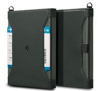 Spigen Porta passaporto RFID Portafoglio da Viaggio con 4 Slot | Custodia Passaporto sottile in pelle vegana per uomo e donna con slot per carte e SIM per un viaggio organizzato