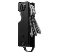 Spigen Portachiavi Metal Fit in Metallo da Uomo - Nero