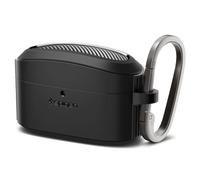 Spigen Rugged Armor Cover per Sony WF-1000XM5 | Custodia in TPU a due pezzi in carbonio opaco con moschettone per la massima portabilità dei modelli 2023 - Nero Opaco
