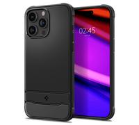 Spigen Cover per iPhone 15 Pro, Rugged Armor MagFit, Compatibile con MagSafe - Nero Opaco