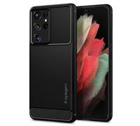 Spigen Rugged Armor, nero - Galaxy S21 Ultra