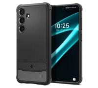 Spigen Cover Rugged Armor Compatibile con Samsung Galaxy S24 Plus - Nero Opaco