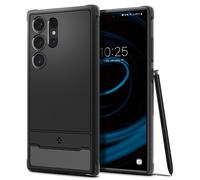 Spigen Cover Rugged Armor Compatibile con Samsung Galaxy S24 Ultra - Nero Opaco