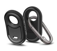 Spigen Cover Rugged Armor Compatibile con Samsung Galaxy SmartTag 2 (1ea) - Nero Opaco