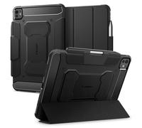 Spigen Rugged Armor Pro Designed for iPad Pro 11 inch Case M4 (2024) with Pencil Holder - Black