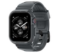 Spigen Cover con Cinturino Rugged Armor Pro Compatibile con Apple Watch Series per 9/8/7 45mm e Series per 6/SE/5/4 44mm - Grigio Scuro