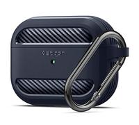 Spigen Rugged Armor Progettato per Apple AirPods Pro Custodia Cover Case (2019) -Carbone