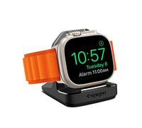 Spigen Rugged Armor Supporto Compatibile con Supporto di Ricarica Apple Watch Ultra 3/2/1 49mm, Series 11/10/9/8/7/6/5/SE/4/3/2/1 - Nero