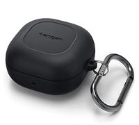 Spigen Silicone Fit Compatibile con Samsung Galaxy Buds 2 Pro, Galaxy Buds 2, Galaxy Buds Pro, Galaxy Buds Live - Nero