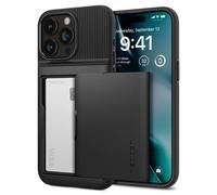 Spigen Cover Slim Armor CS Compatibile con iPhone 15 Pro Max - Nero