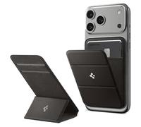 Spigen Smart Fold MagFit Portafoglio Magsafe Wallet Magnetico Portacarte con Cavalletto Compatibile con iPhone 17/16/15/14/13/12 Modelle, Accessori MagSafe - Gunmetal