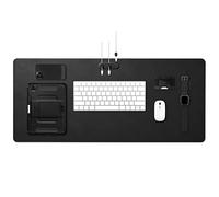 Spigen Sottomano scrivania Velo Pelle PU vegana con magnetico integrato e tappetino in gomma antiscivolo - nero