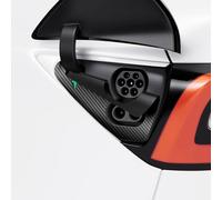 Spigen Tesla Model Y (~2024) Model 3 (2021-2023) Pellicole Protettive per Porta di Ricarica, Pellicola Wrapping Protettiva per Accessori Tesla - Carbon Edition