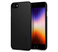 Spigen Thin Fit Designed for iPhone SE 2022 Case/iPhone SE 3 Case 2022 / iPhone SE 2020 Case/iPhone 8 Case/iPhone 7 Case - Black