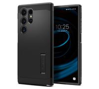 Spigen Cover per Samsung Galaxy S24 Ultra, Tough Armor MagFit, Compatibile con MagSafe - Nero