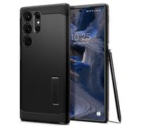 Spigen Cover Tough Armor Compatibile con Samsung Galaxy S23 Ultra - Nero