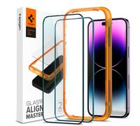 Spigen tR Align Master 2 Pack, FC nero - iPhone 14 Pro
