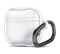 Spigen Ultra Hybrid Cover per AirPods 5/4 | Custodia trasparente anti-ingiallimento in TPU e PC con moschettone per ricarica wireless per 2026/2025 - Crystal Clear