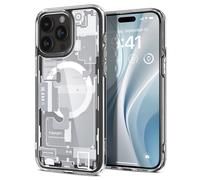 Spigen Cover per iPhone 15 Pro Max, Ultra Hybrid MagFit, Compatibile con MagSafe - ZeroOne White