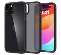 Spigen Cover Ultra Hybrid Compatibile con iPhone 15 - Frost Black