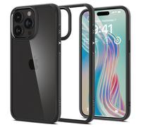 Spigen Cover Ultra Hybrid Compatibile con iPhone 15 Pro Max - Nero Opaco